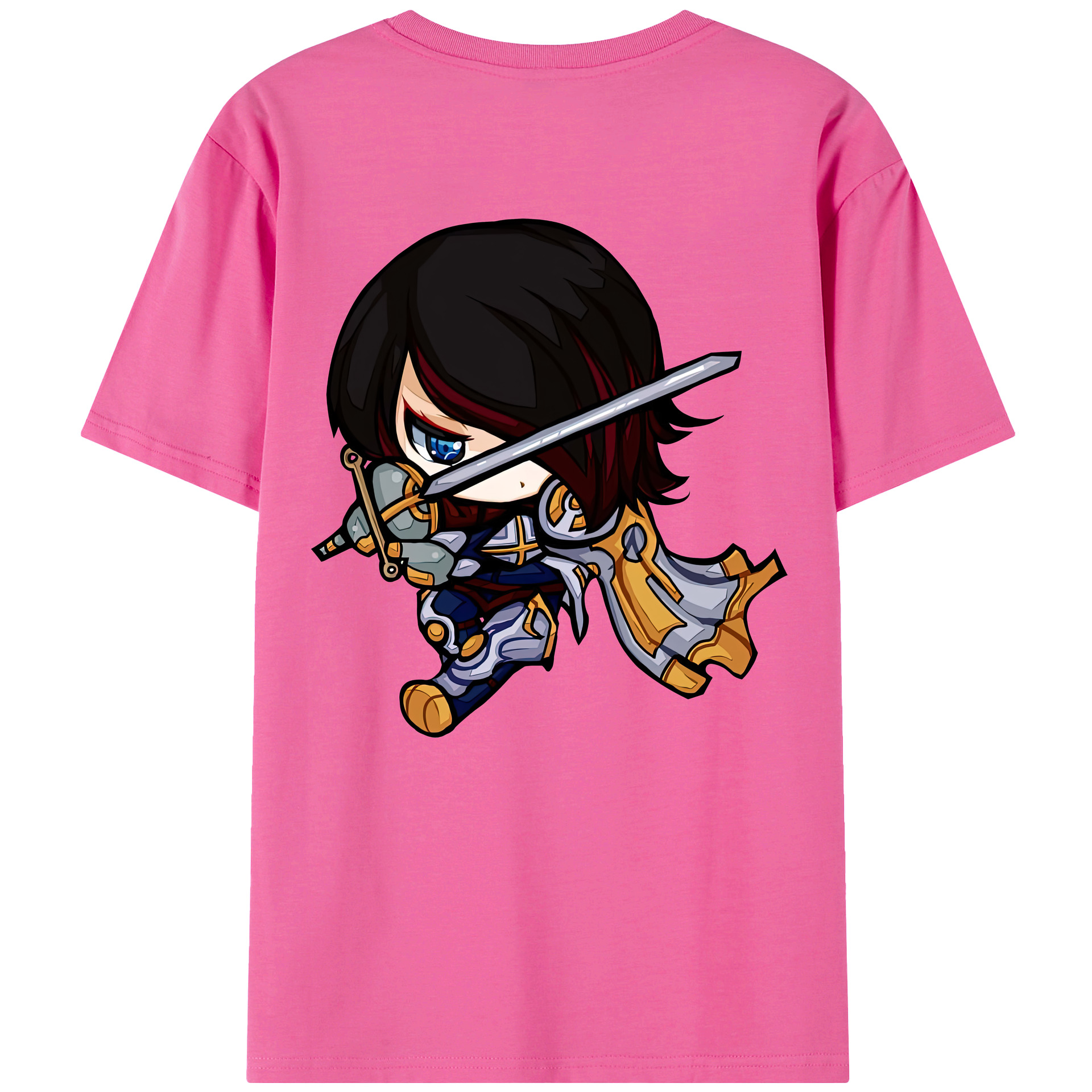 リーグ・オブ・レジェンド League of Legends LOL レディース半袖Tシャツ(バックプリント)